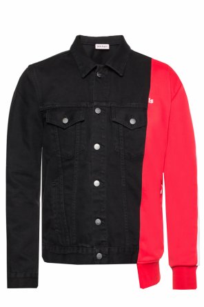 Denim jacket with sweatshirt effect, zdjęcie 1 Denim jacket with sweatshirt effect od Palm Angels